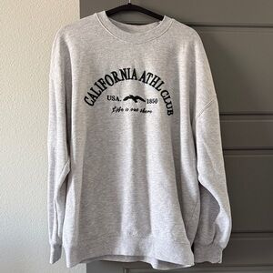 Reflex Heather Gray Crewneck Sweater
